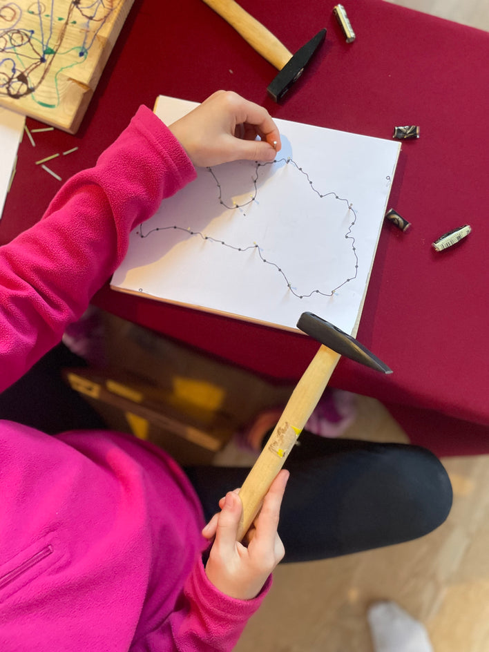 Naglošanas un vēršanas komplekts