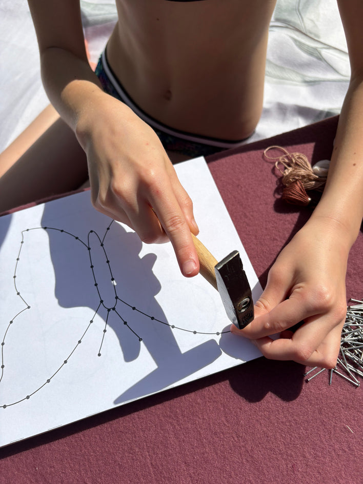 Naglošanas un vēršanas komplekts