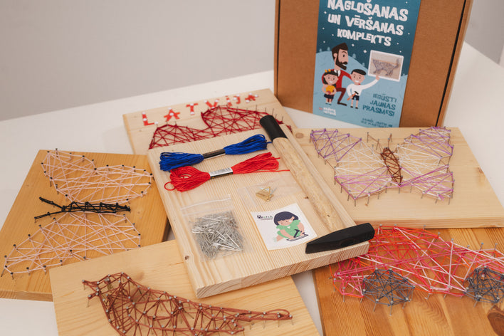 Naglošanas un vēršanas komplekts