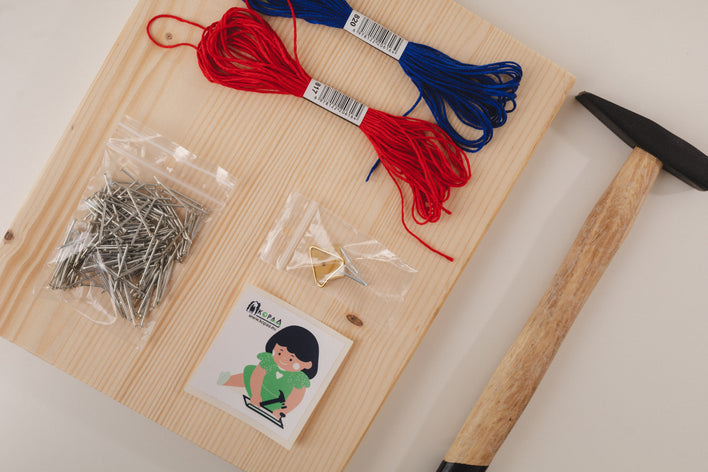 Naglošanas un vēršanas komplekts