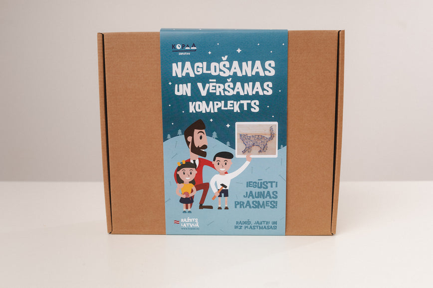 Naglošanas un vēršanas komplekts