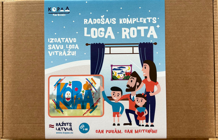 Loga vitrāžas komplekts 