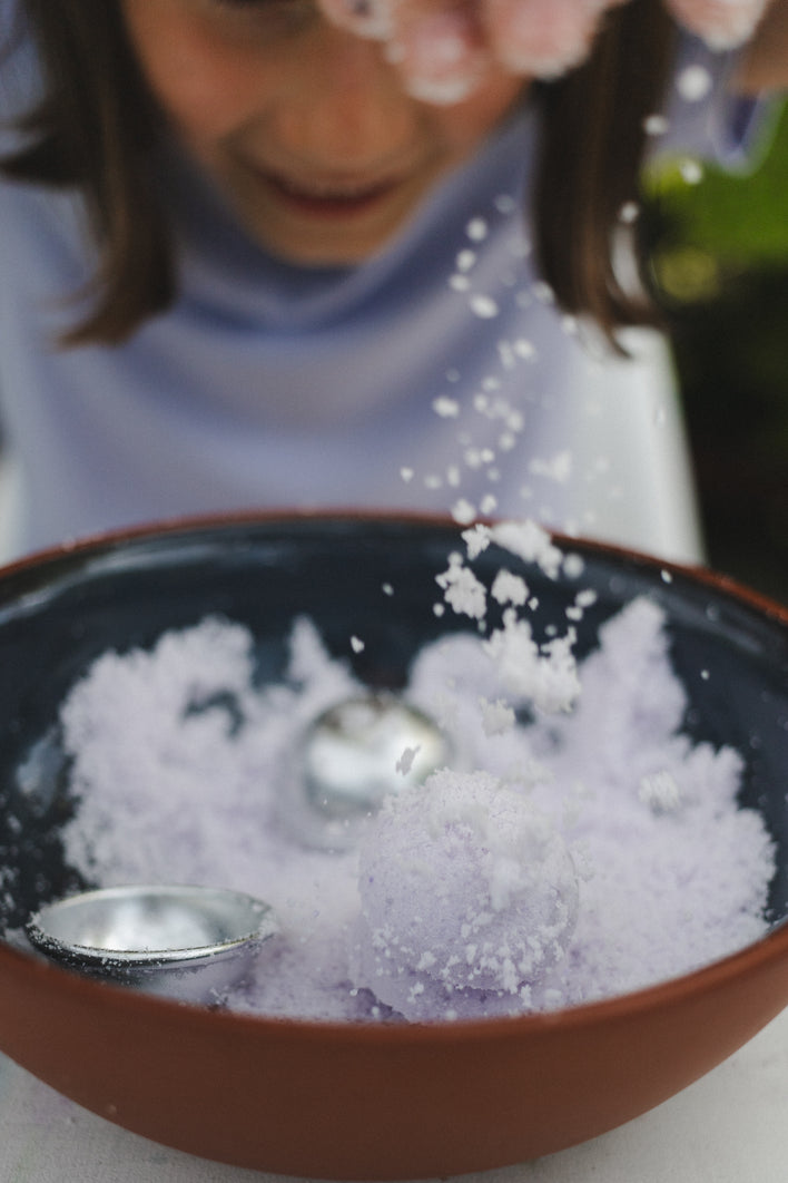 Vannas bumbu veidošanas komplekts “Lavanda”
