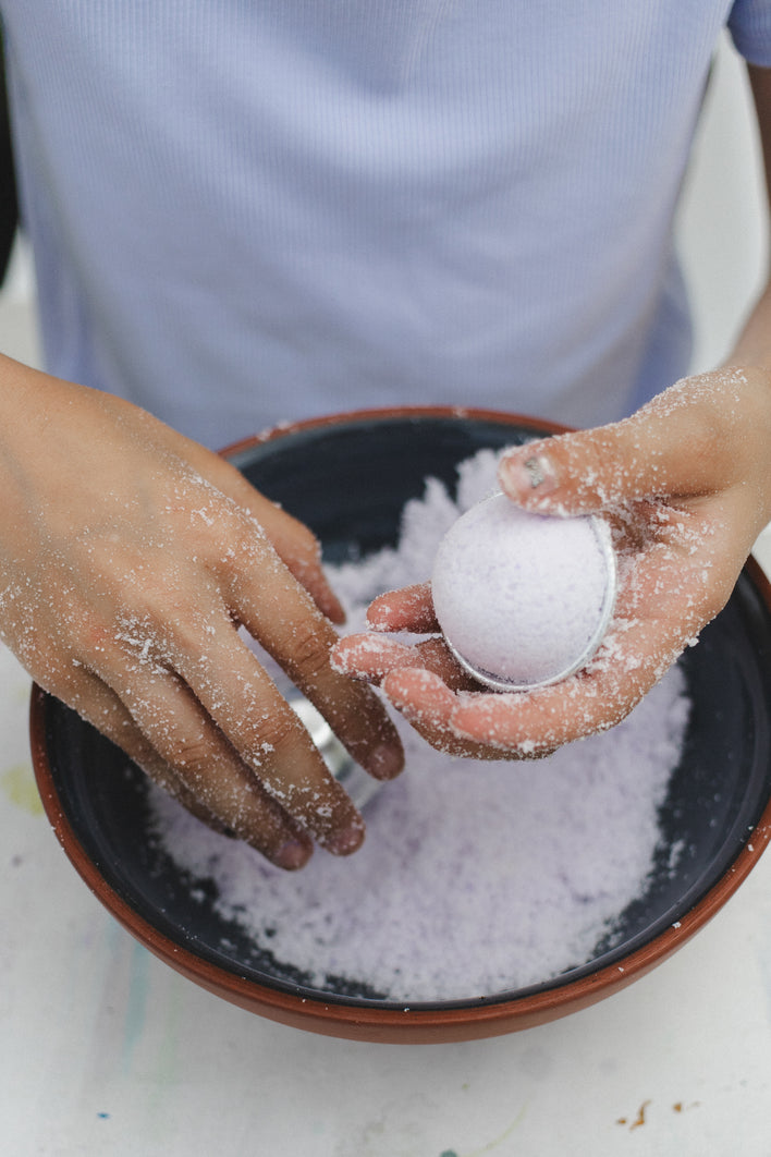 Vannas bumbu veidošanas komplekts “Lavanda”