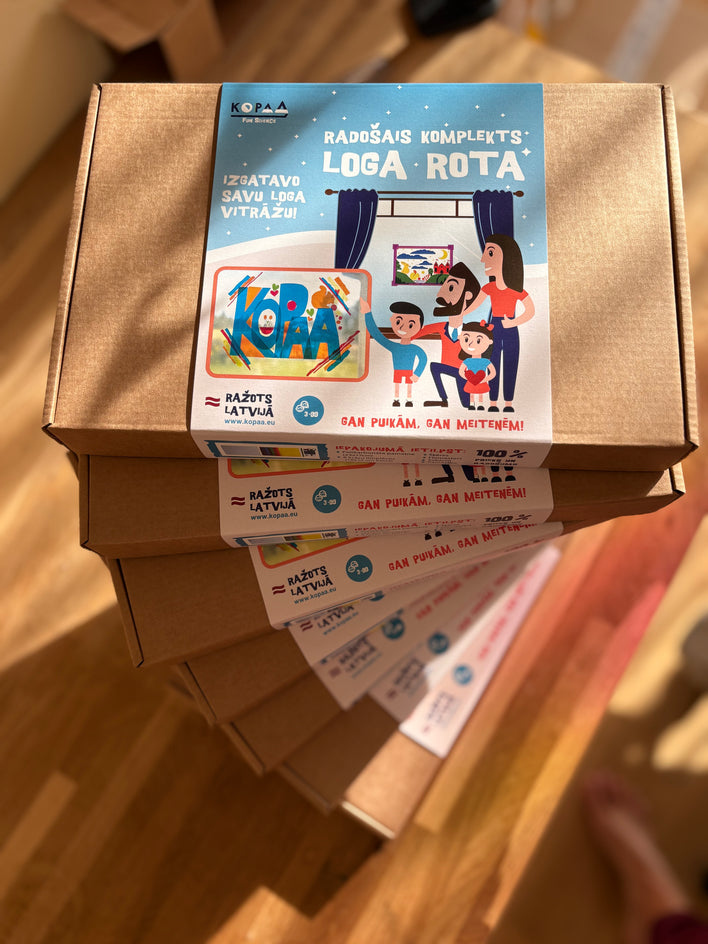 Loga vitrāžas komplekts 