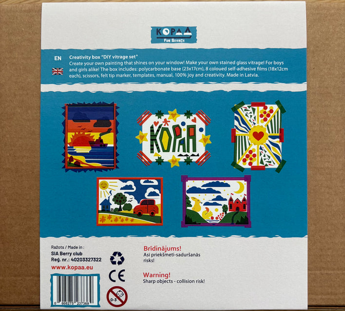 Loga vitrāžas komplekts 