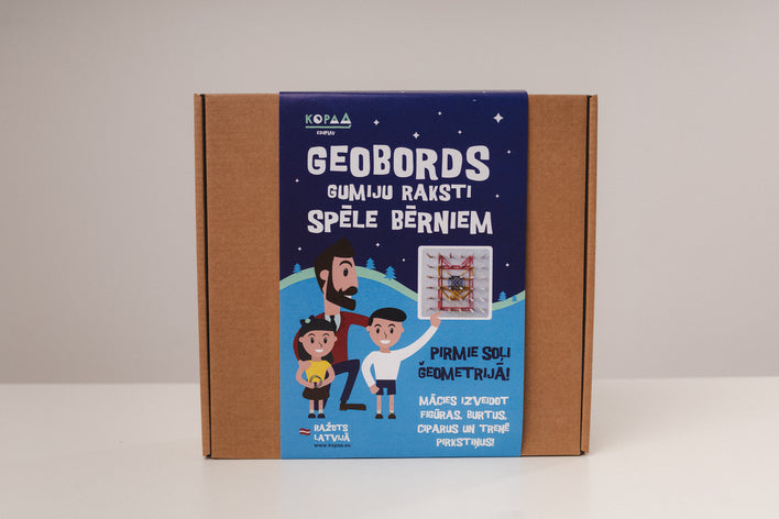Geobords - attīstoša spēle 2-8 gadus veciem bērniem